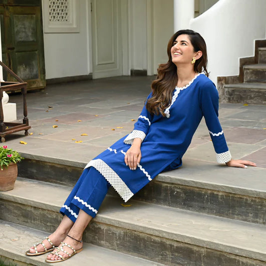Cotton Enchant Kurta Set